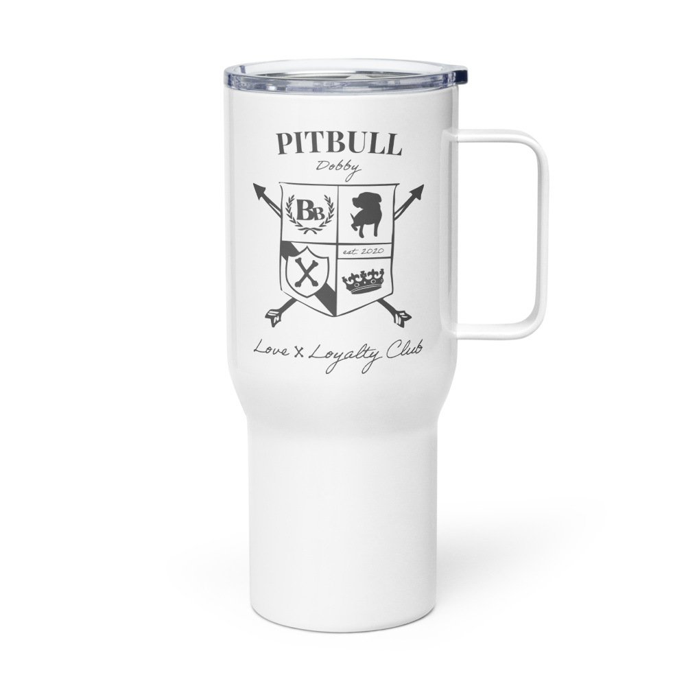 Pitbull Crest Travel Mug - 25oz | 40oz
