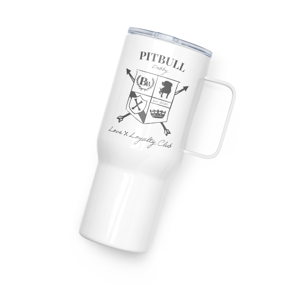 Pitbull Crest Travel Mug - 25oz | 40oz