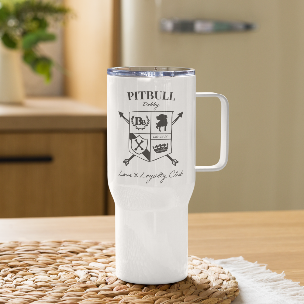Pitbull Crest Travel Mug - 25oz | 40oz