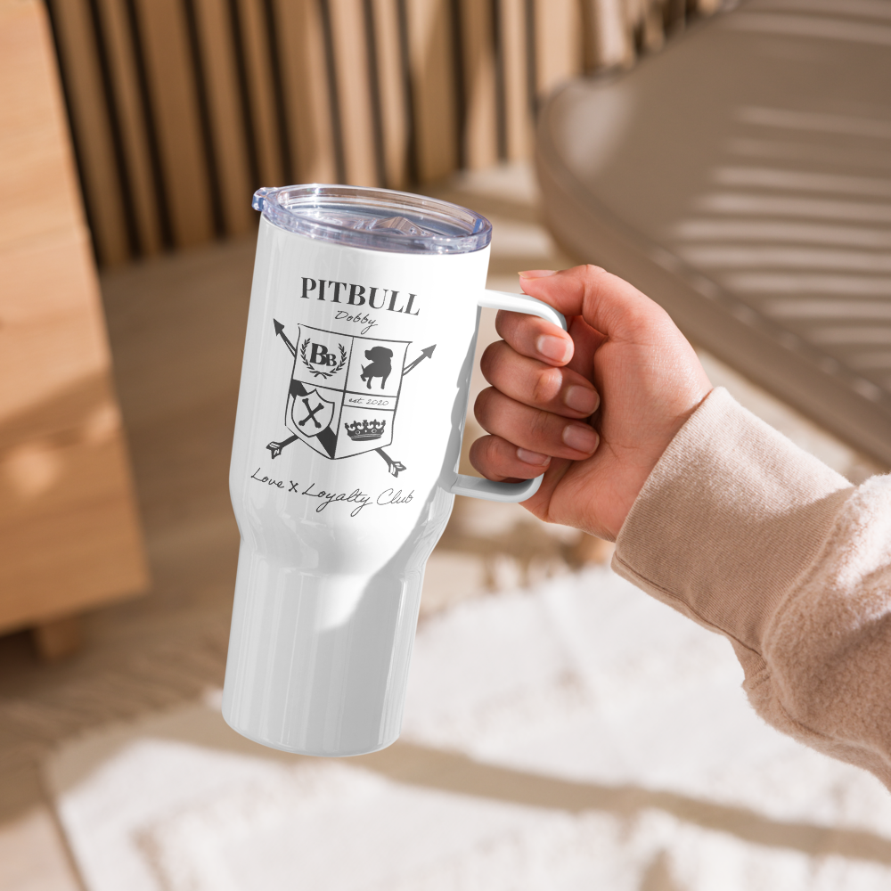 Pitbull Crest Travel Mug - 25oz | 40oz