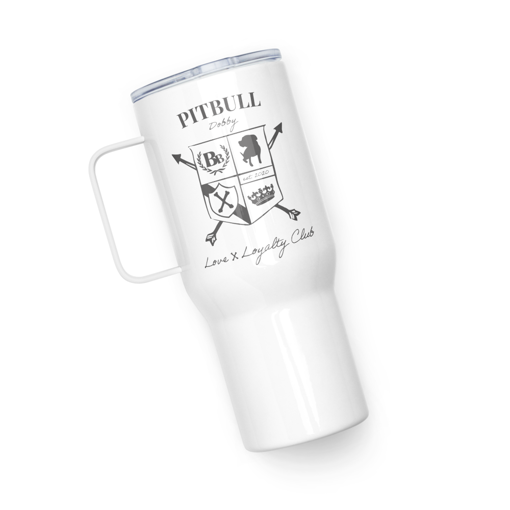 Pitbull Crest Travel Mug - 25oz | 40oz