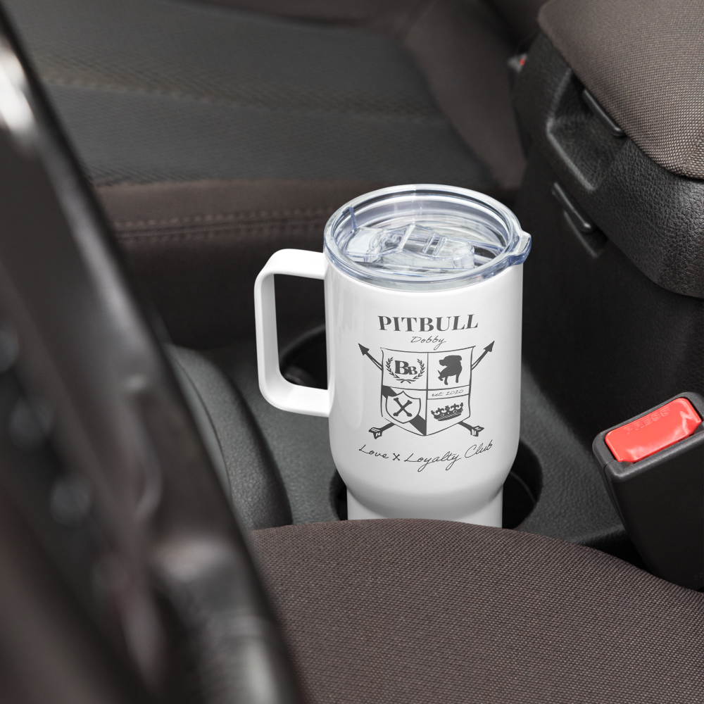 Pitbull Crest Travel Mug - 25oz | 40oz