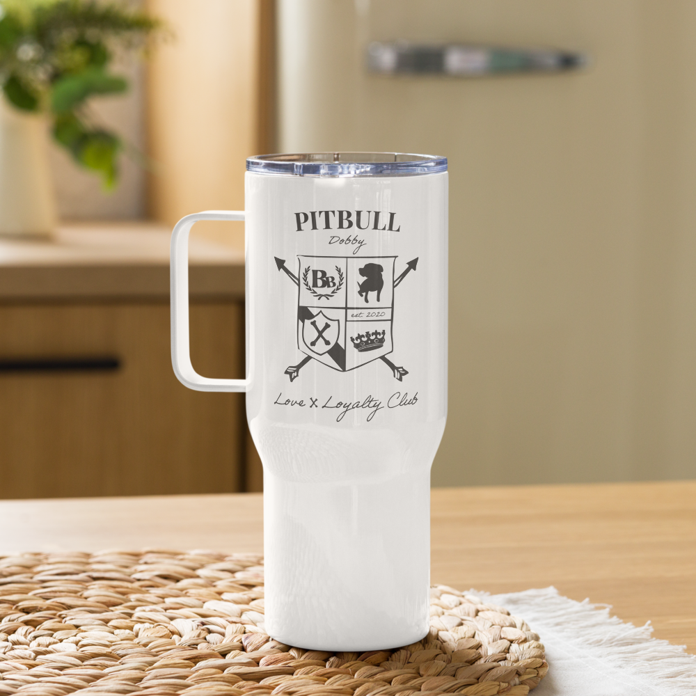 Pitbull Crest Travel Mug - 25oz | 40oz