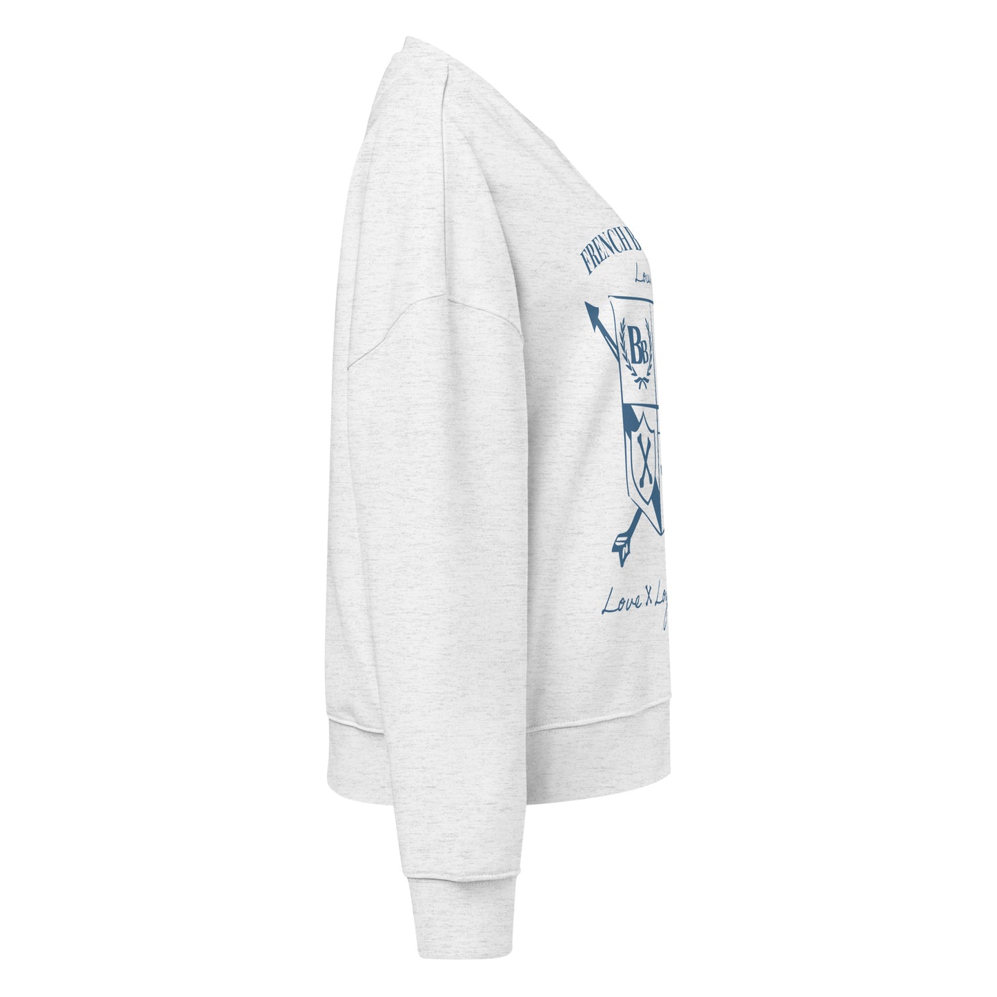 French Bulldog Custom Crest Women’s Sweatshirt