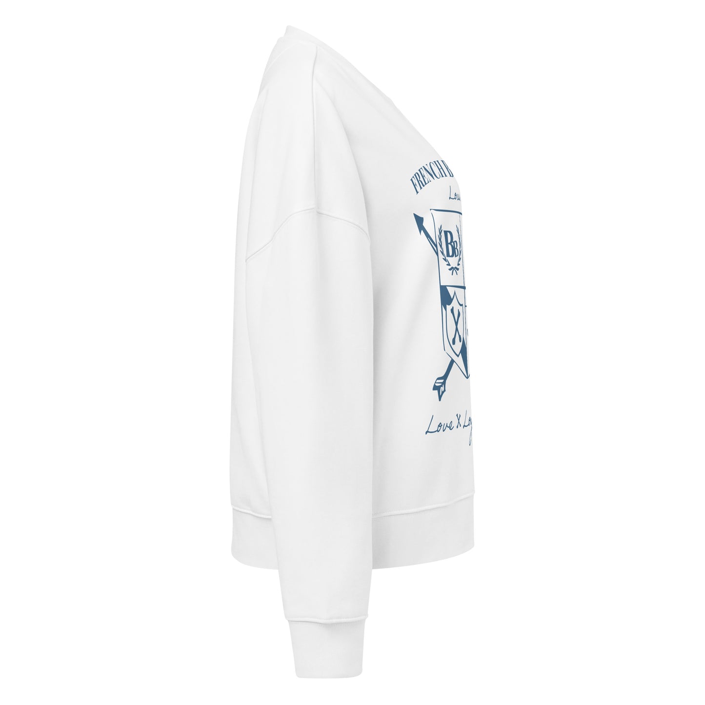 French Bulldog Custom Crest Women’s Sweatshirt
