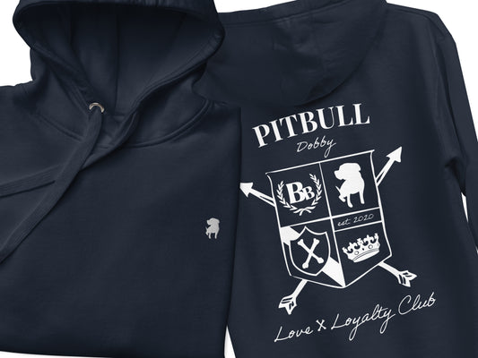 Pitbull Custom Crest Hoodie