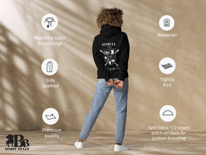 Pitbull Custom Crest Hoodie