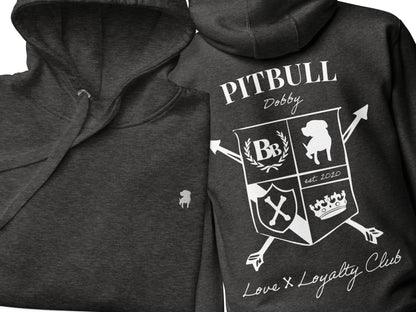 Pitbull Custom Crest Hoodie