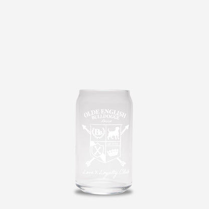 Olde English Bulldogge Glass Can 16oz