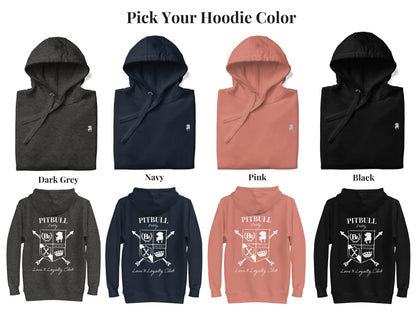 Pitbull Custom Crest Hoodie