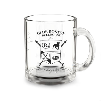Olde Boston Bulldogge Personalized Glass Mug | 10oz
