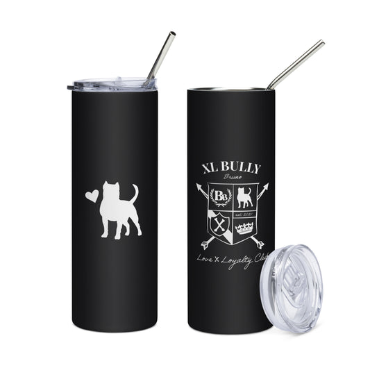 XL American Bully Custom Skinny Tumbler – 20oz