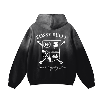 Bossy Bully Crest Oversized Hoodie