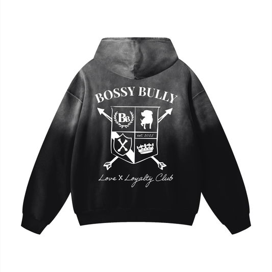 Bossy Bully Crest Oversized Hoodie