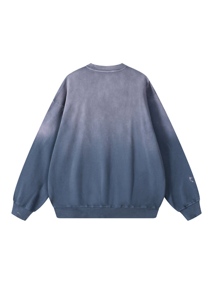 Alapaha Blue Blood Bulldog Monkey Wash Crest Sweatshirt