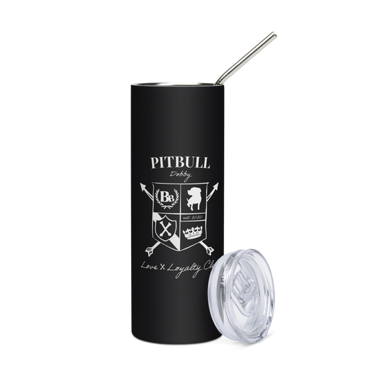 Pitbull Custom Skinny Tumbler – 20oz