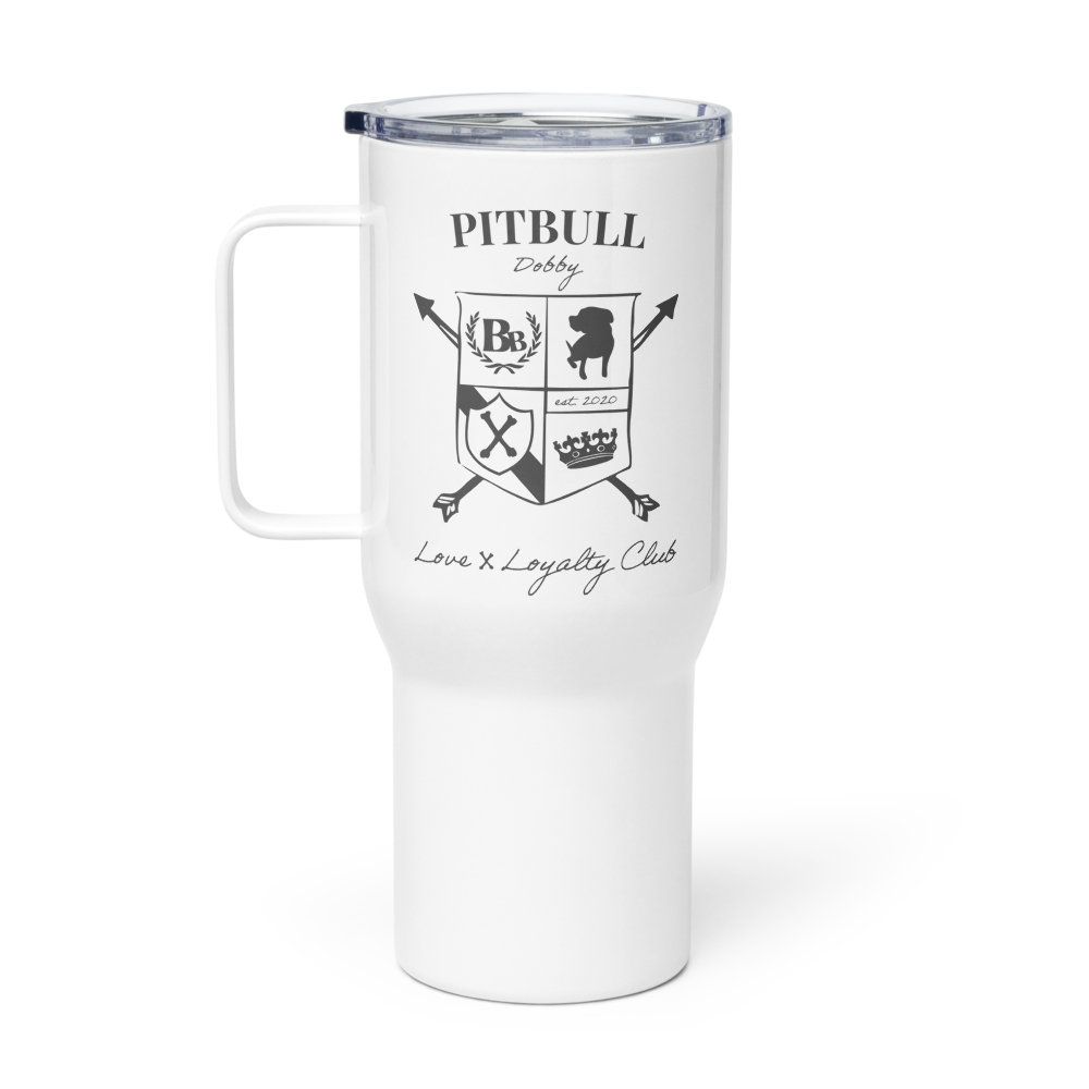 Pitbull Crest Travel Mug - 25oz | 40oz