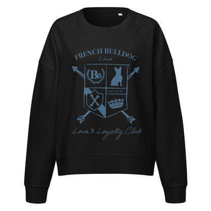 French Bulldog Custom Crest Women’s Sweatshirt