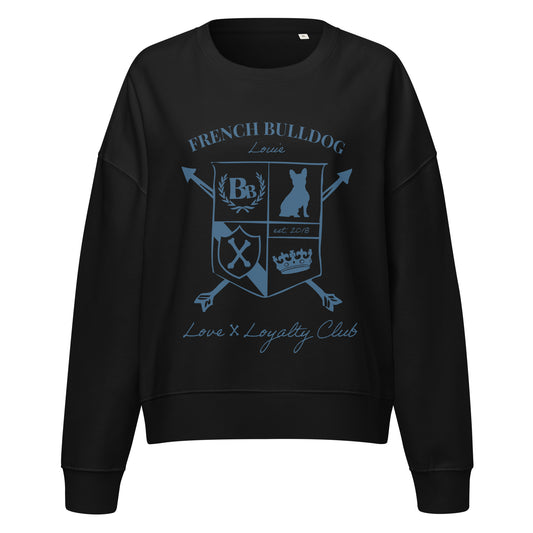 French Bulldog Custom Crest Women’s Sweatshirt