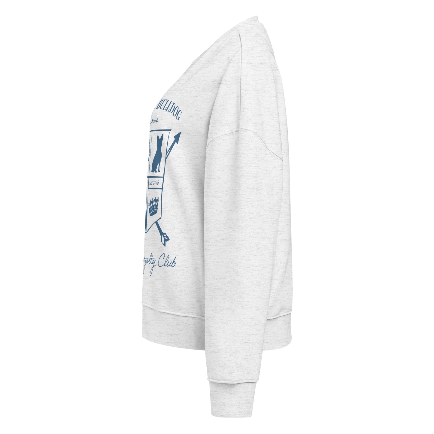 French Bulldog Custom Crest Women’s Sweatshirt